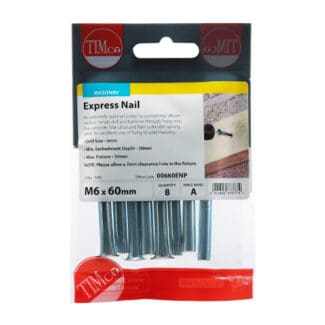 TIMCO Express Nails - Zinc - 6.0 x 60mm