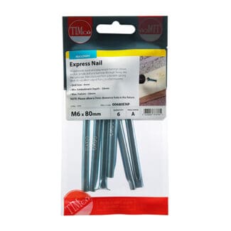 TIMCO Express Nails - Zinc - 6.0 x 80mm