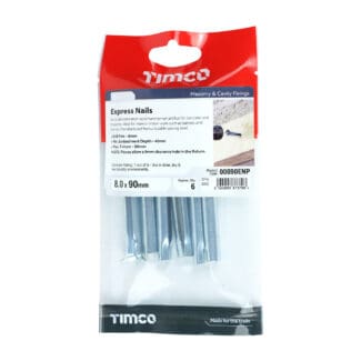 TIMCO Express Nails - Zinc - 8.0 x 90mm