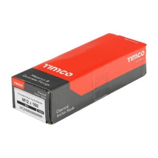 TIMCO Chemical Anchor Studs - Zinc - M12 x 160mm