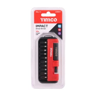 TIMCO Impact Bit Set - 11pc