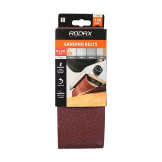 SALE - TIMCO Sanding Belts - 120 Grit - 75 x 457mm