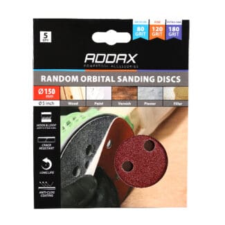 SALE - TIMCO Random Orbital Sanding Discs - Mixed (80/120/180) - 150mm