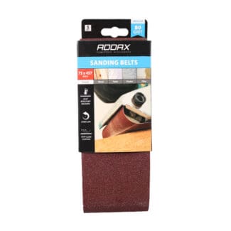 SALE - TIMCO Sanding Belts - 80 Grit - 75 x 457mm