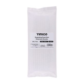 Timco Expanding Foam Gun Extension Nozzles - 200 x 7mm