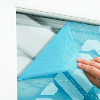 TIMCO Protective Film For Glass - 25m x 0.6m