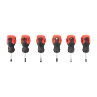 SALE - Timco Stubby Screwdriver Set - 6pcs