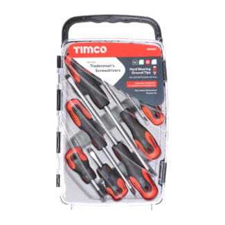 SALE - Timco Tradesman's Screwdriver Set - 9pcs