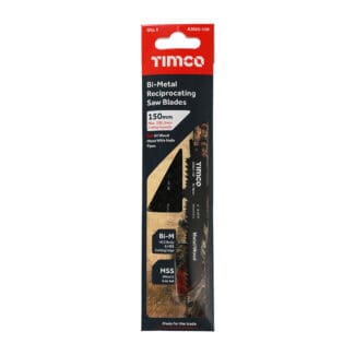 TIMCO Reciprocating Saw Blades - Wood & Nails - S610VF