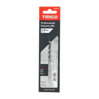 TIMCO Masonry Drill Bit - 5.0 x 85mm