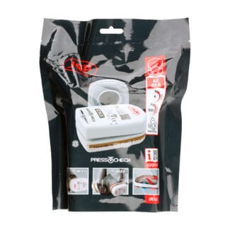 JSP PressToCheckâ„¢ Replacement Filters Organic Gas / Vapour & Dust - A2 P3