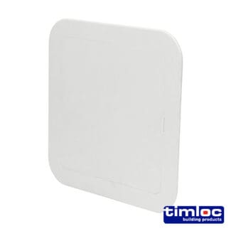 Timloc Clip Fit Access Panel Plastic - White - 205 x 205mm