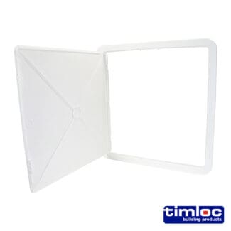 Timloc Access Panel Plastic - White - 470 x 470mm