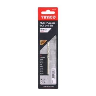 TIMCO TCT Multi-Purpose Drill Bit - 4.0 x 75mm