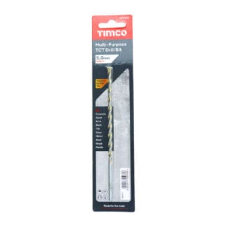 TIMCO TCT Multi-Purpose Drill Bit - 5.0 x 150mm