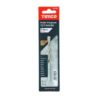 TIMCO TCT Multi-Purpose Drill Bit - 7.0 x 100mm