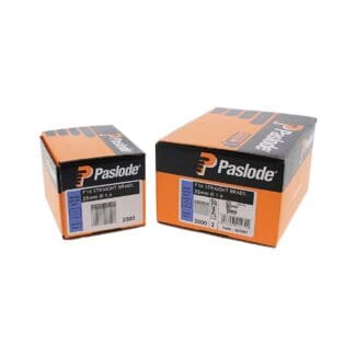Paslode IM65 Brads & Fuel Cells Pack Straight Electro Galvanised - 16g x 25mm