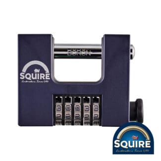 SALE - Squire 5 Wheel Combination Block Lock - 85mm