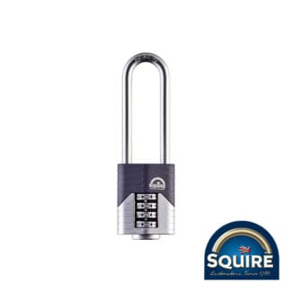 SALE - Squire Vulcan Combination Padlock - Boron 2.5" Long Shackle - 50mm