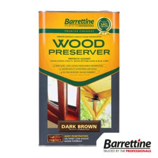 Barrettine Wood Preserver - Dark Brown 5L