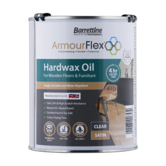 Barrettine Armourflex Hard Wax Oil - Satin - 1L